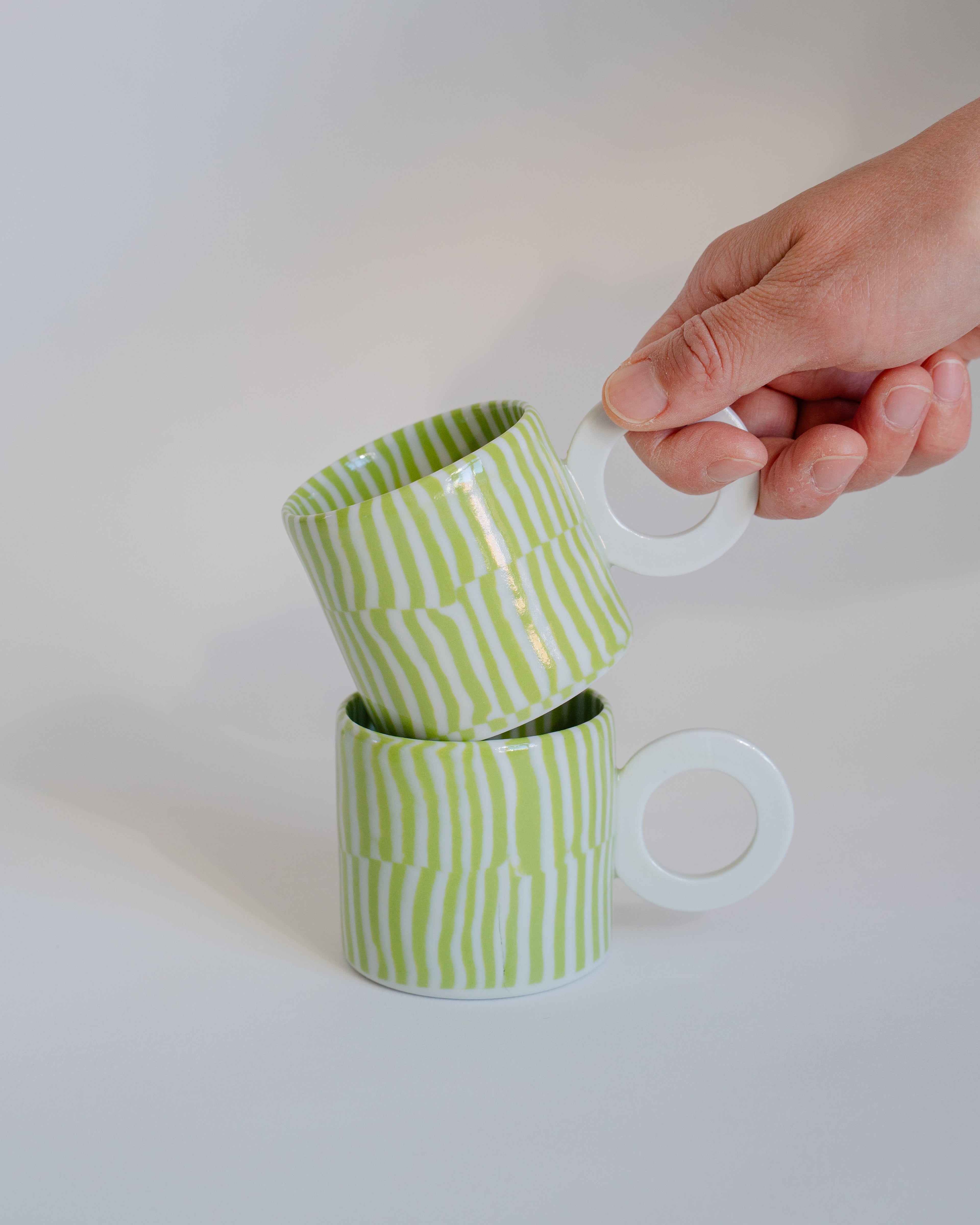 Linea Espresso Cup - Olive