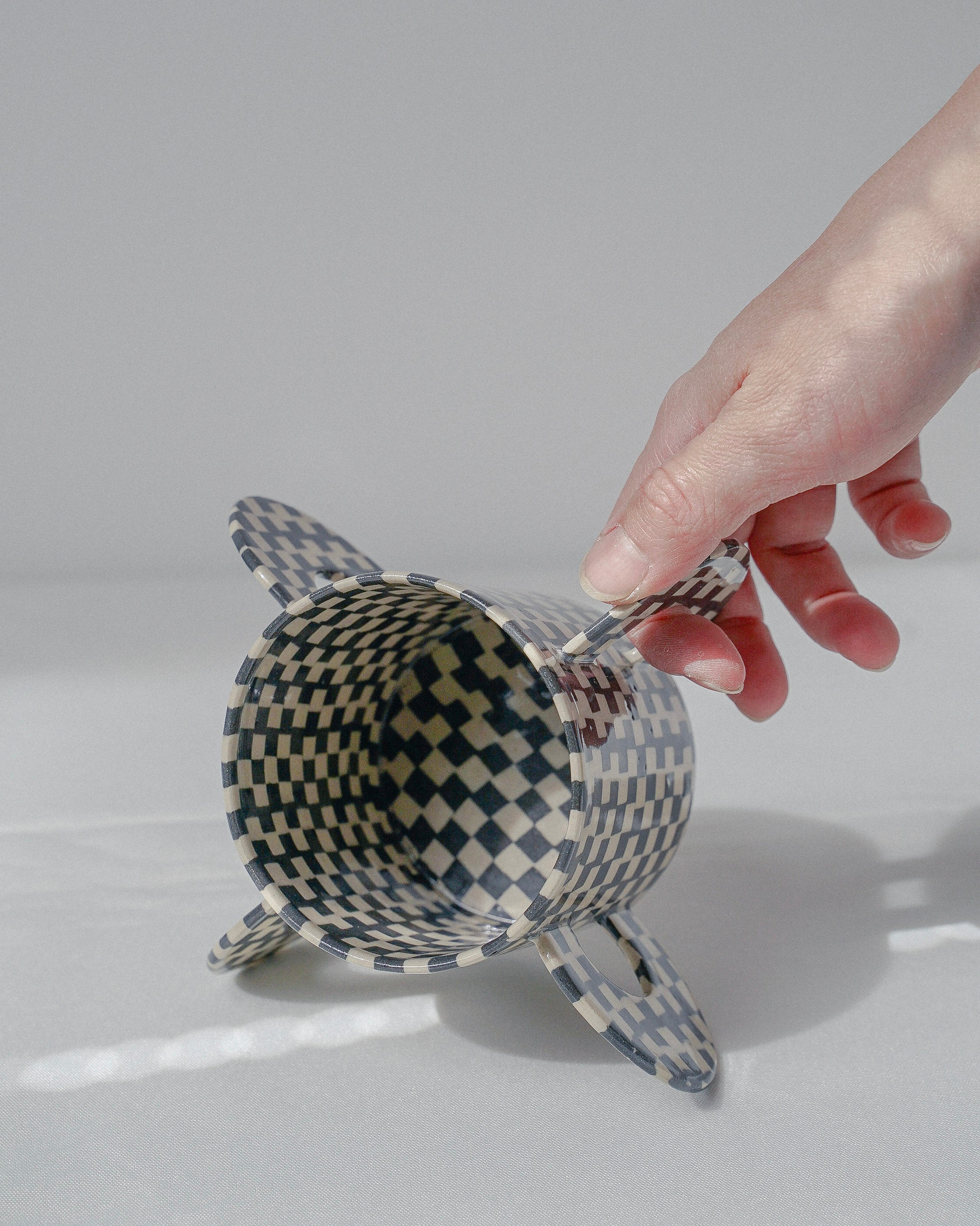 Tela Decoration Cup - Ink