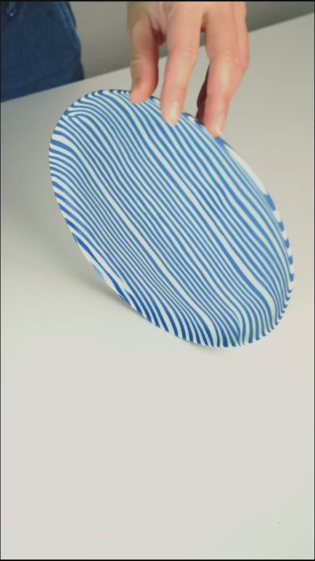 Linea Dinner Plate - Ocean